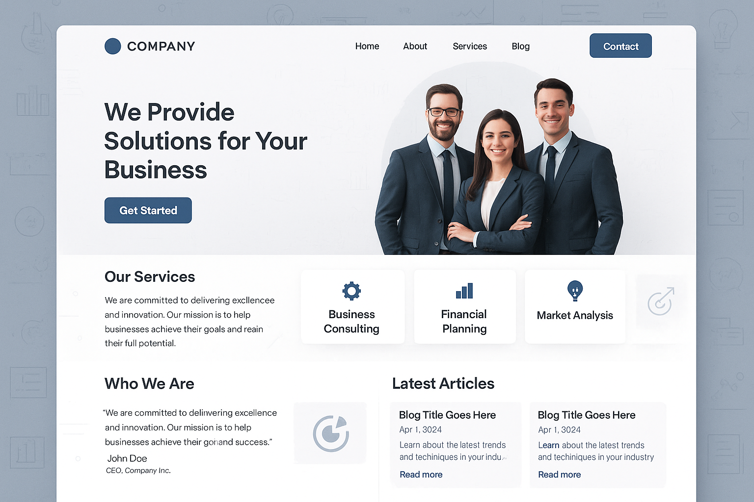 Corporate Website